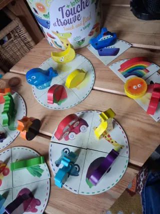 Juego Toca y Encuentra Loto Bingo