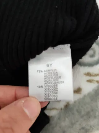 Set abbigliamento bambina taglia 6 anni 2 pezzi