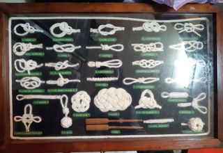 Cuadro Nudos Marineros. Precio negociable.