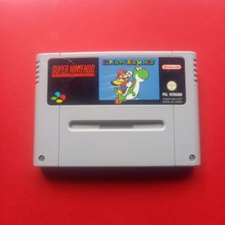 Super Mario World Pal ESP Snes SuperNintendo