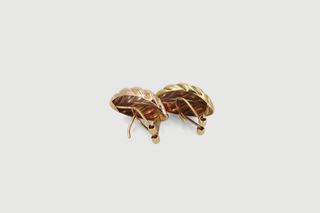 Pendientes Oro 18k Combinado