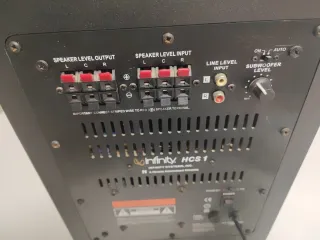 Subwoofer Infinity HCS1 Negro