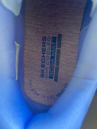 Zapatillas Skechers Azul y Morado