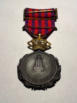 Medalla Campaña de Cuba 1895-1898