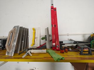 Maletín STAYER y material construcción