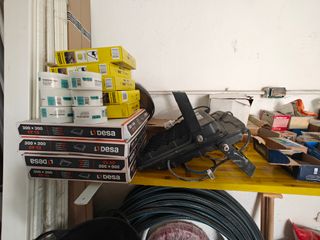 Maletín STAYER y material construcción