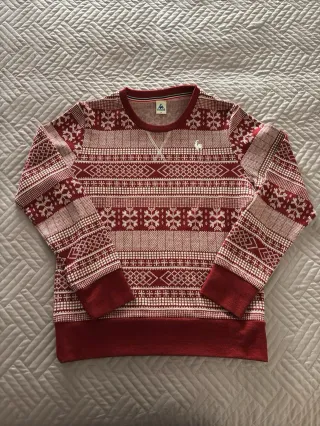 Jersey Le Coq Sportif Rojo y Blanco