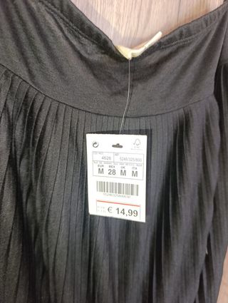 Vestido Negro Pull&Bear