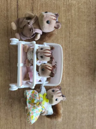 Casa Sylvanian Families con luces. Sin caja.