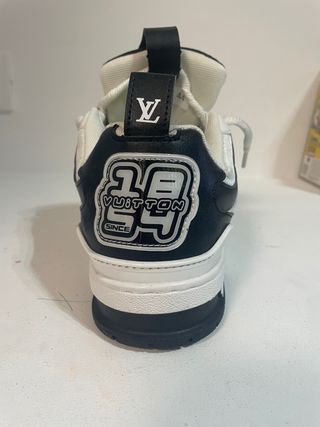 Scarpe Louis Vuitton bianche e nere