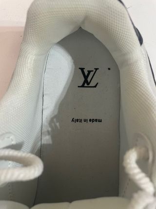 Scarpe Louis Vuitton bianche e nere