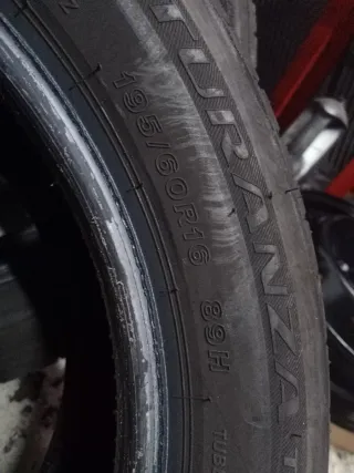 Bridgestone 195/60 R16 89H 2 parejas Neumáticos