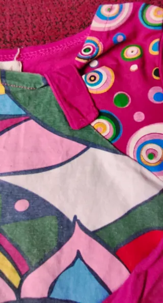 Camiseta niña manga larga estampada