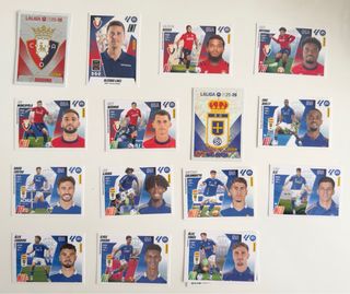 Lote Cromos LaLiga Panini Este 25/26