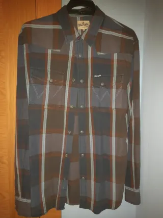 Camisa Wrangler cuadros Talla M