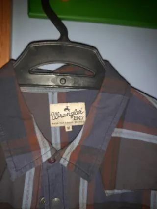 Camisa Wrangler cuadros Talla M
