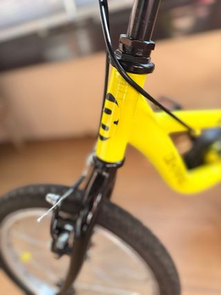 Bici B-Pro infantil amarilla 16