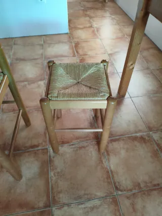 Sillas y taburetes de cocina madera