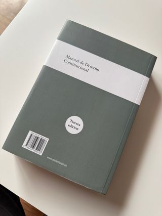 Manual de derecho constitucional: 3ª edición (S...