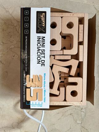 Sumblox Juego Matemáticas Madera