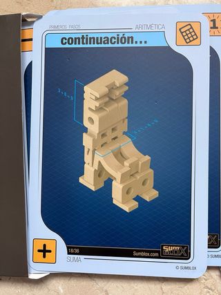 Sumblox Juego Matemáticas Madera