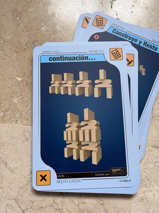 Sumblox Juego Matemáticas Madera