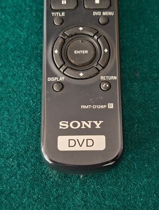 Comando Sony RMT-D126P DVD/CD