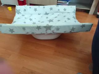 Bañera y cambiador bebé