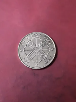 100 PESETAS PLATA FRANCO 1966*66