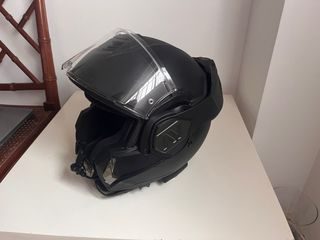 Casco LS2 Advant + Intercomunicador