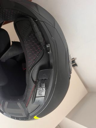 Casco LS2 Advant + Intercomunicador