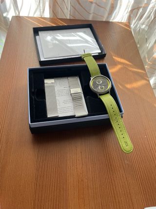 Lilienthal Chronograph Remix II Reloj Verde/Plata