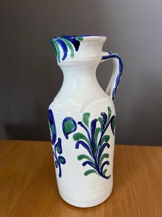 Botijo y jarra vintage Fajalauza