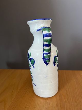 Botijo y jarra vintage Fajalauza