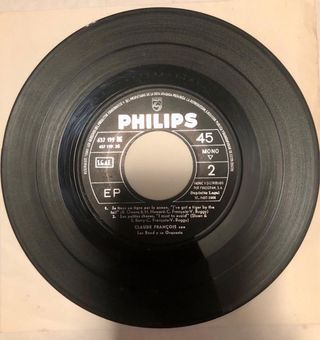 Vinilo Claude François Mais Combien De Temps ESP.
