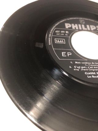 Vinilo Claude François Mais Combien De Temps ESP.