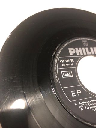 Vinilo Claude François Mais Combien De Temps ESP.