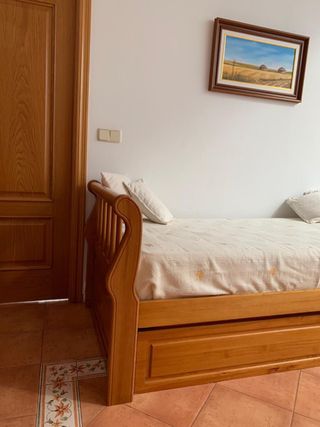 Cama nido doble de madera