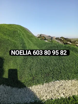 Césped artificial reciclado