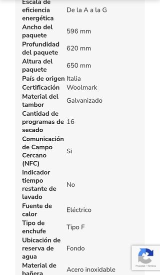 Secadora Candy CSEC8LFS Smart