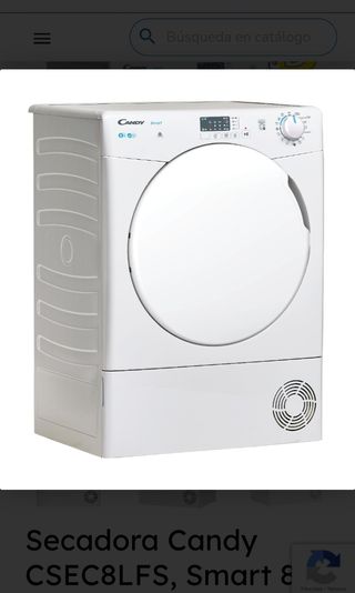Secadora Candy CSEC8LFS Smart