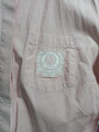 Blusa de rayas rosas para mujer