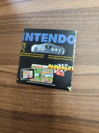 Volantino originale Nintendo Game Boy fronte-retro