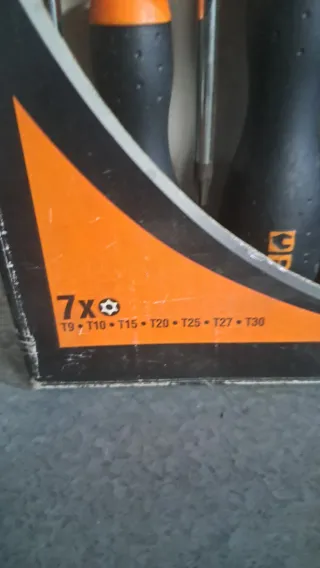 Juego 7 Destornilladores Beta EASY Torx