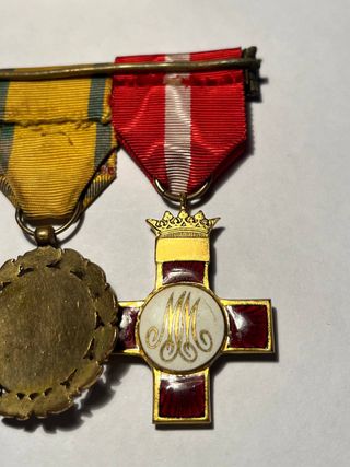 Pasador 4 medallas Guerra Civil