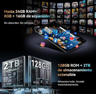 ¡SUPER OFERTA! Tablet 24GB+128GB Android15 Nueva