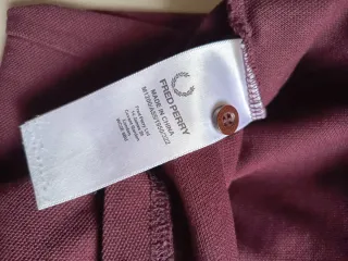 Polo Fred Perry Morado Talla M