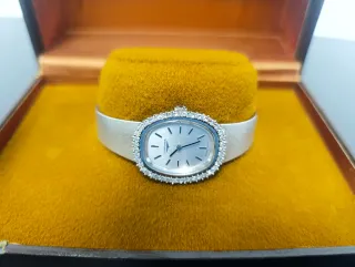 Reloj Longines Oro Blanco y Brillantes