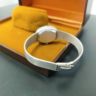 Reloj Longines Oro Blanco y Brillantes