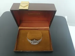 Reloj Longines Oro Blanco y Brillantes